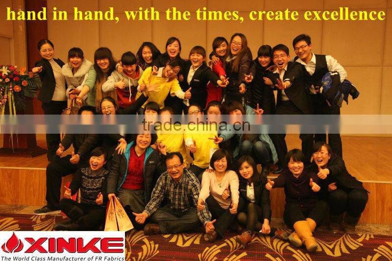 red permanent flame retardant armaid fiber fabric for aramid jacket