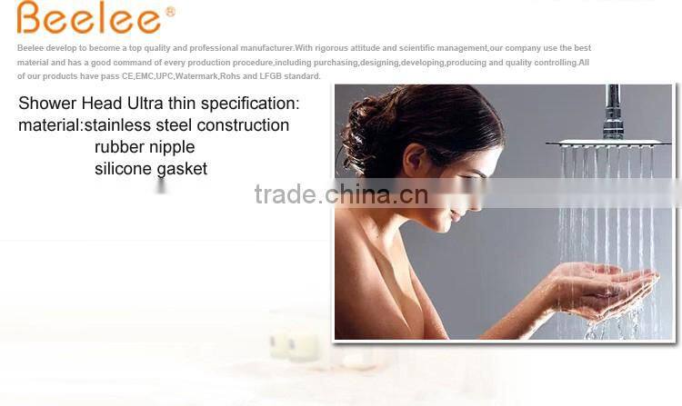 Bathroom accessories filtered shower heads rotating shower head stainless steel shower head