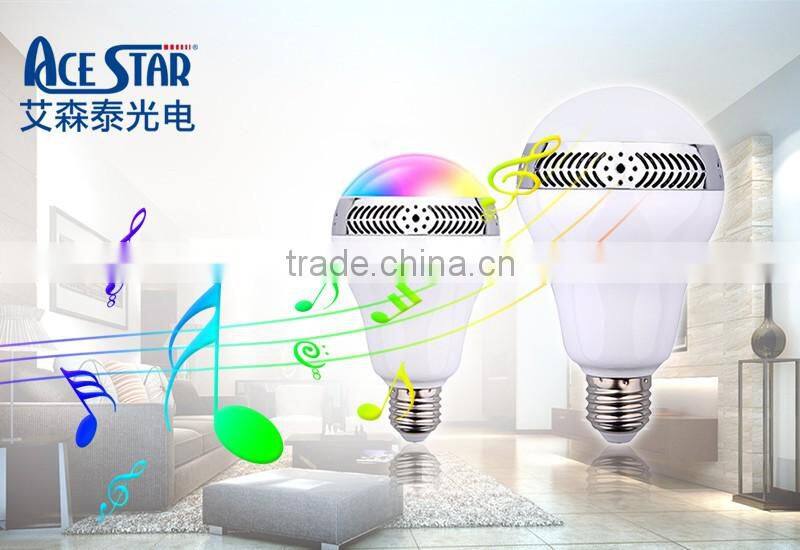 APP Controlled Bluetooth Speaker Flash Light Bulb