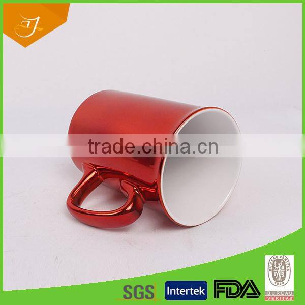 Brief Design of Straight Metallic Mug