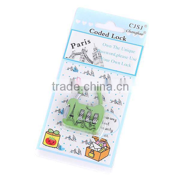 2015 New Design High Quality 3-digital Code Locks Digital Combination Digital Safe Lock