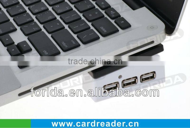 Forida promotional cooler pad 3 ports USB 2.0 hub