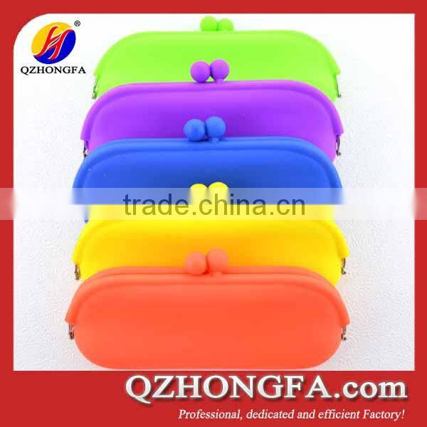 Long silicone rubber pencil silicone pen case