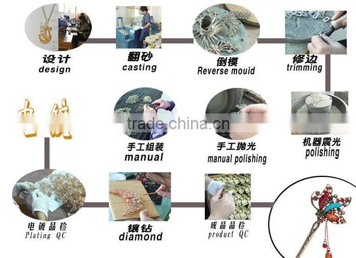 Rhinestone crystal Elastic hair scrunchie , chinese hair accessories