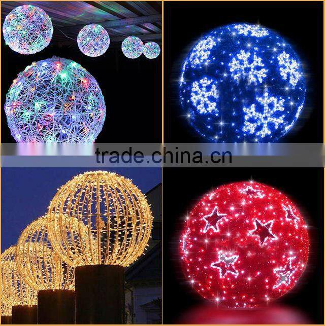 love shape decorativehanging outdoor fiber optic lights