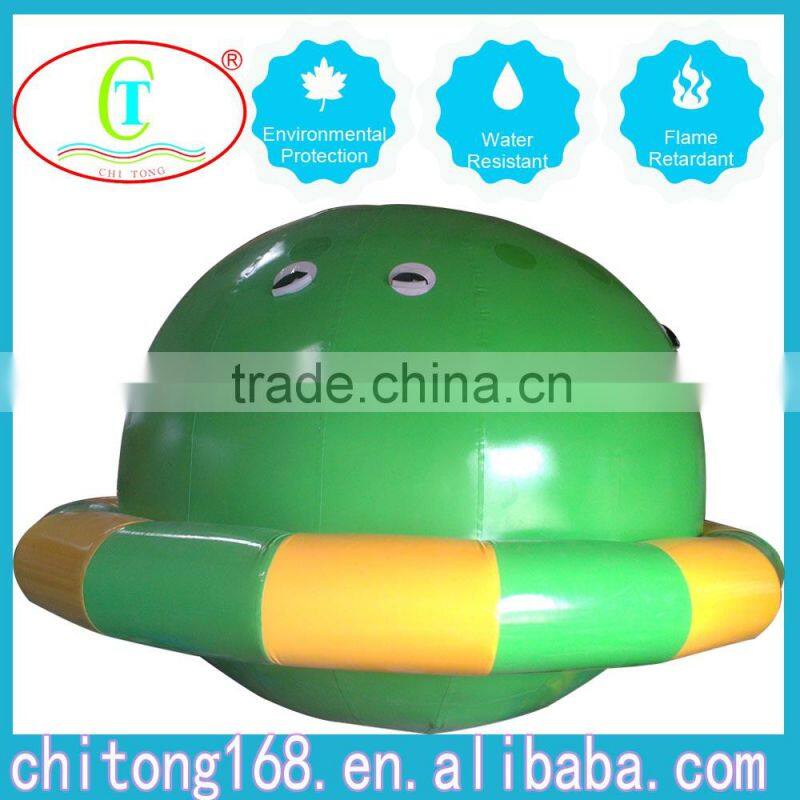 Hot Sale PVC Tarpaulin Water Game Inflatable UFO For Fun