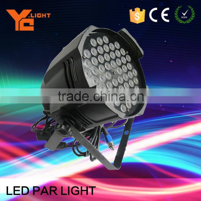 Stage Light Factory Led 54 3w Par Light, Led Par Light Rgbw 3w, Led Par Can Light Price