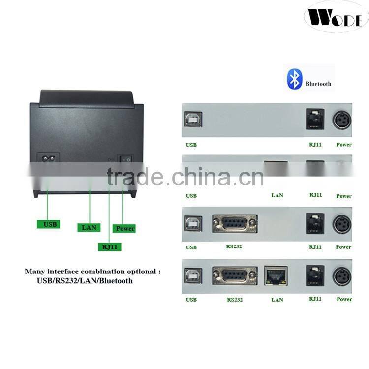 Cheap price 80mm thermal printer receipt printer pos printer with auto cutter