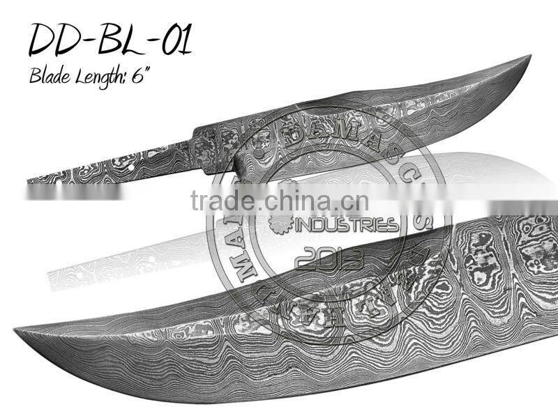 Damascus Steel Hoja Criolla Blade