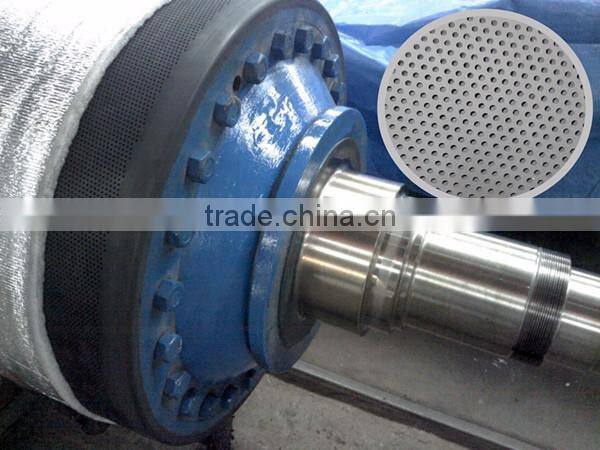 blind drill press roll for paper machine