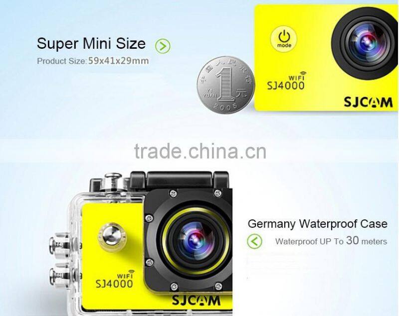 100% Original SJCAM sj4000 Wifi Sports Action Camera 1080p Full HD Waterproof Camcorder SJ CAM Wifi Sport Action Cam