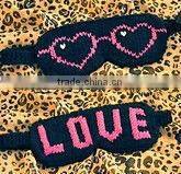 Eye Candy Colorful Reversible Knitting Handmade Eye Masks Headbands