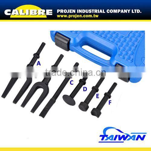 CALIBRE Pneumatic Tool 5pc Special Air Hammer air Chisel Set