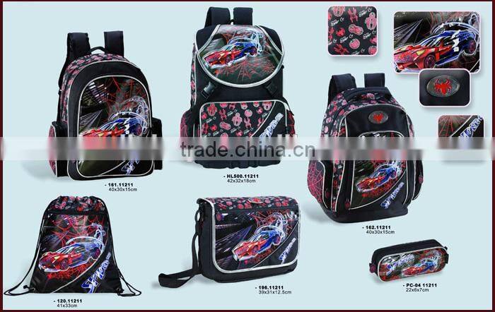 Backpack Black Polyester Beer Bottle Cooler Bag