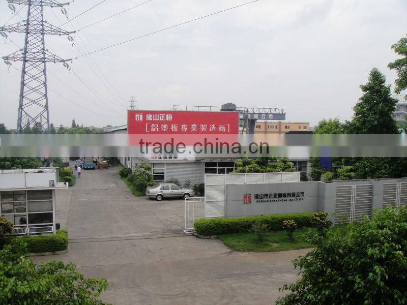 Aluminum Composite Panel aluminum panel Brushed Sliver aluminum composite panel