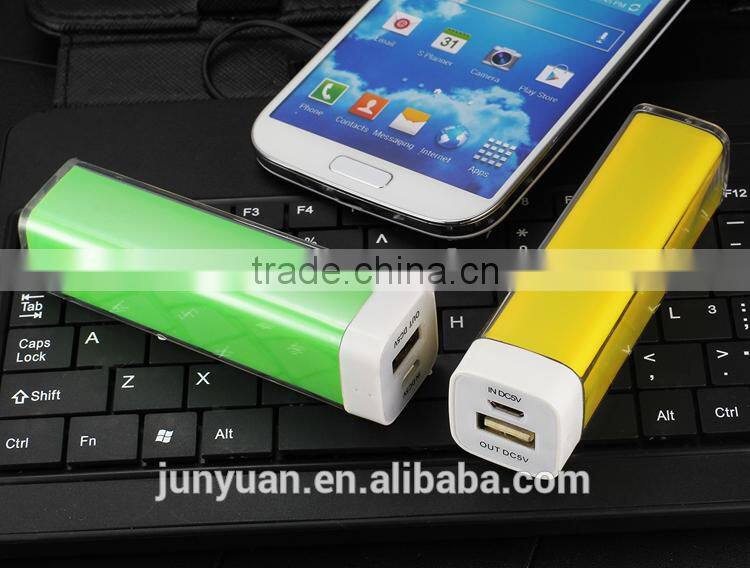 Lipstick Power Bank Mobile Phone Power Bank 2600mAh