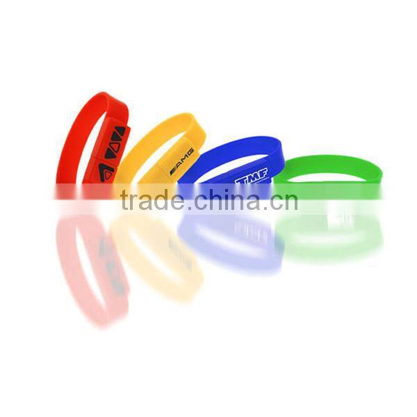 silicone bracelet usb stick no case