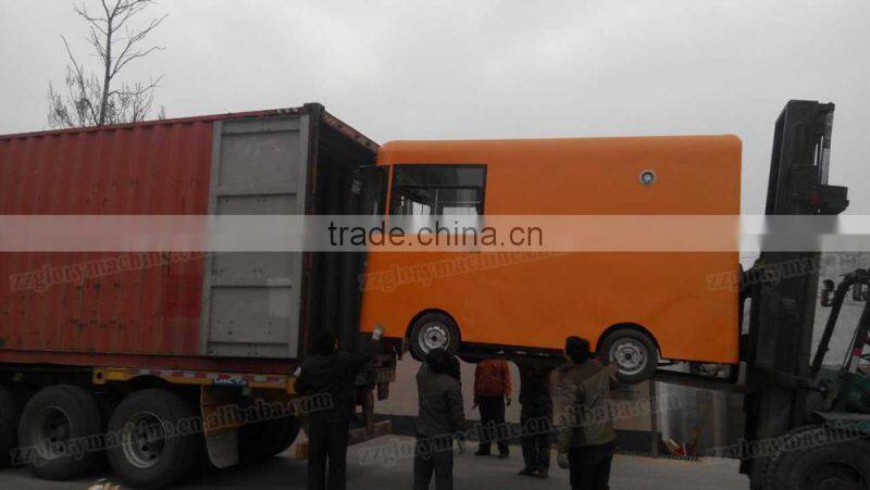 Commercial food truck/fast food truck for sale/food truck fast food van