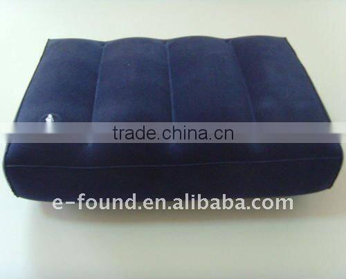 inflatable velvet pillow