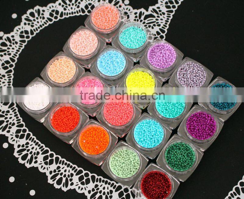 BLC corde cand beads pastel deco japan hot summer nail arts salon 1mm 1.5mm 2.0mm