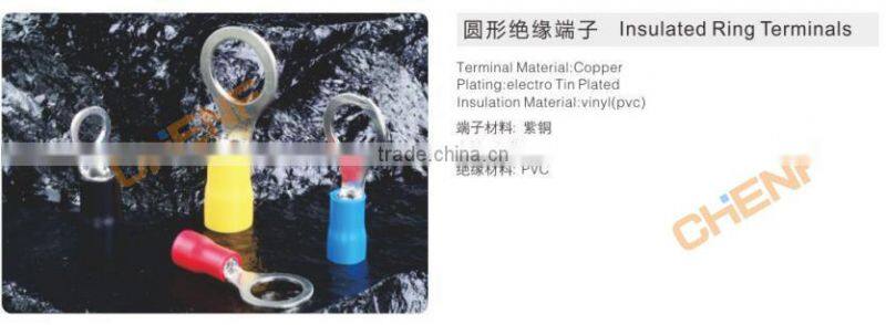 CE Approval RV1.25-3.2 Mini Round Crimp Connector Terminal