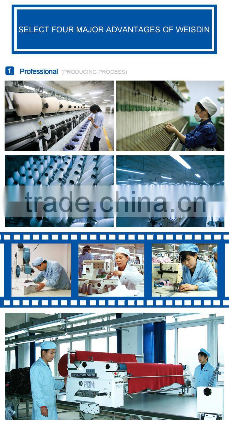 Weisdin Luxury Hotel Supplies Custom Logo Cotton Bath Towels Set