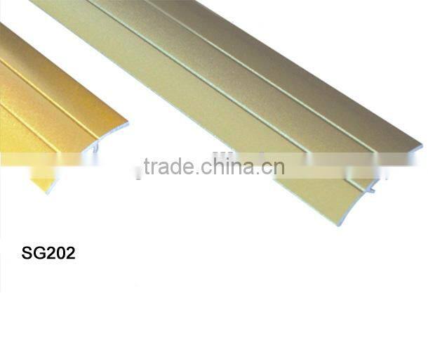 Sandy-Aluminium edge trims //Multifunctional floor edge trims