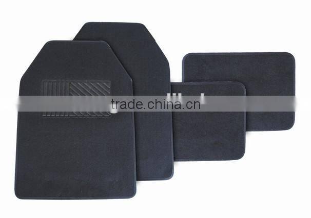 4/5pcs 250g fabric universal carpet car mat 8001,car floor mat .