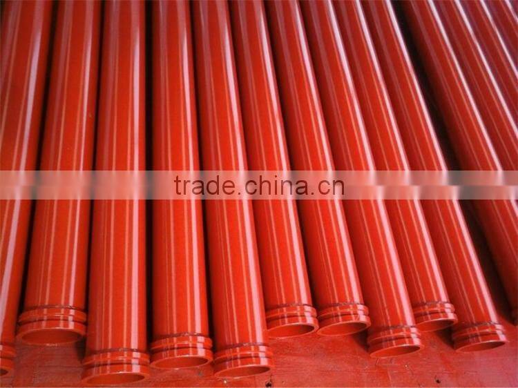 Concrete Pump Pipe 4.5mm Thickness Seamless Pipe