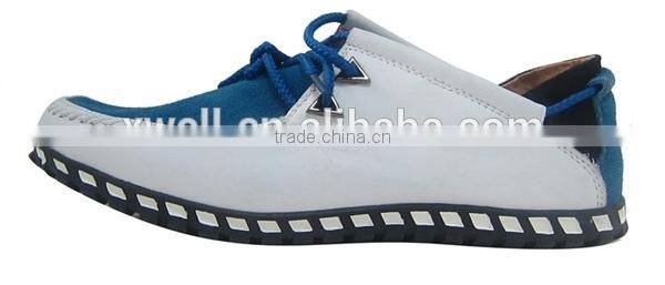 2016 new lace-up men leather casual shoes men sneaker