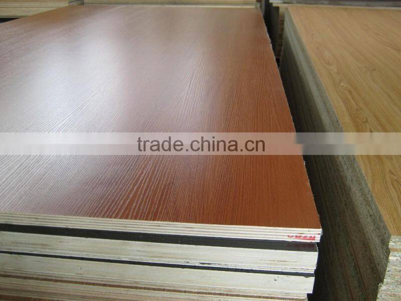 price of double sided melamine laminated birch / poplar / eucalyptus plywood