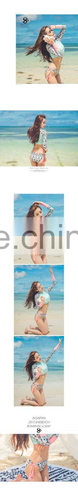 Neoprene Swimming Wear Shirt Bikini Shirt