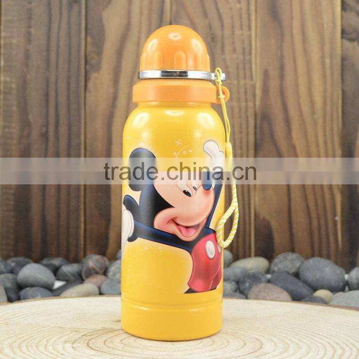 customized stainless steel water bottle, travel water bottle for students, sport water bottle 500ml
