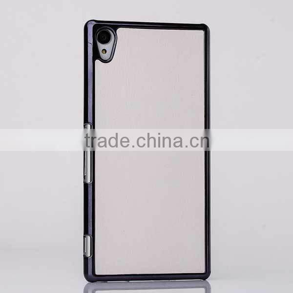 new design pu leather phone case for sony xperia z4,pu leather cover case for sony xperia z4,leather phone case for sony