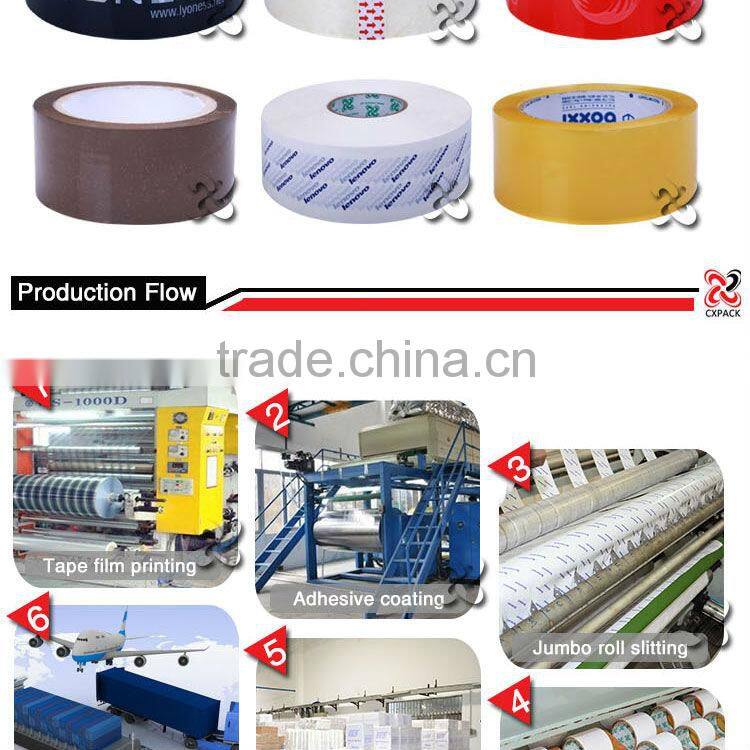 Bopp brown packing printed tape dispenser