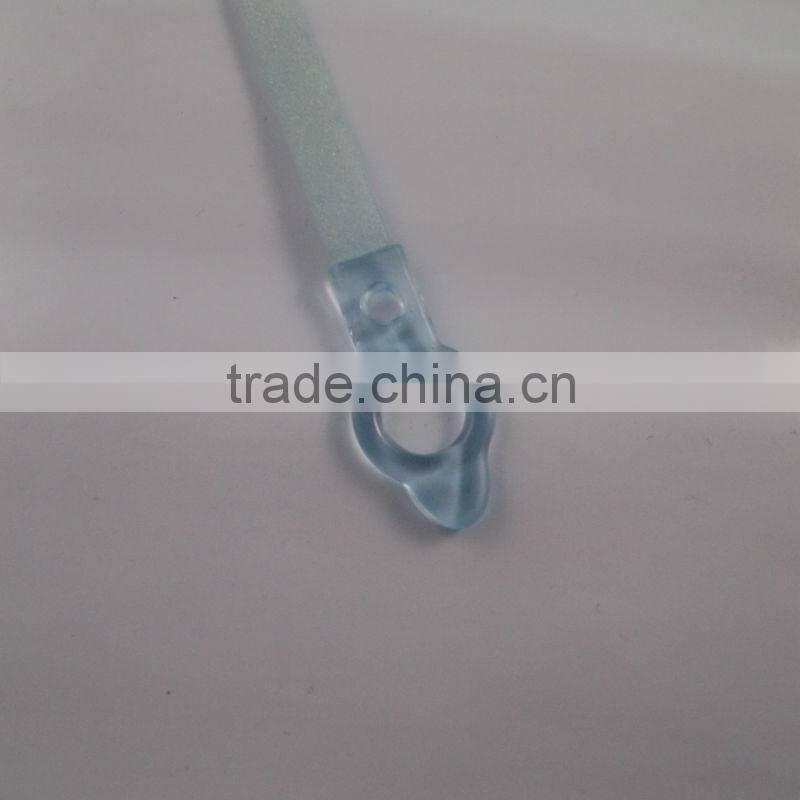 Plastic handle foot nail file