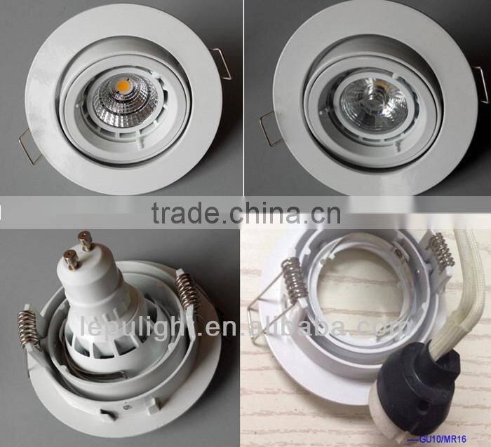 Bright dimmable 220v 5w gu10 gu5.3 mr16 mini led spot light for hall