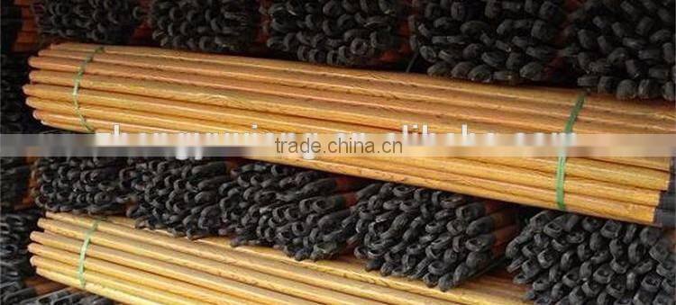 Household cleaning tool coated pvc and cap broom handle
