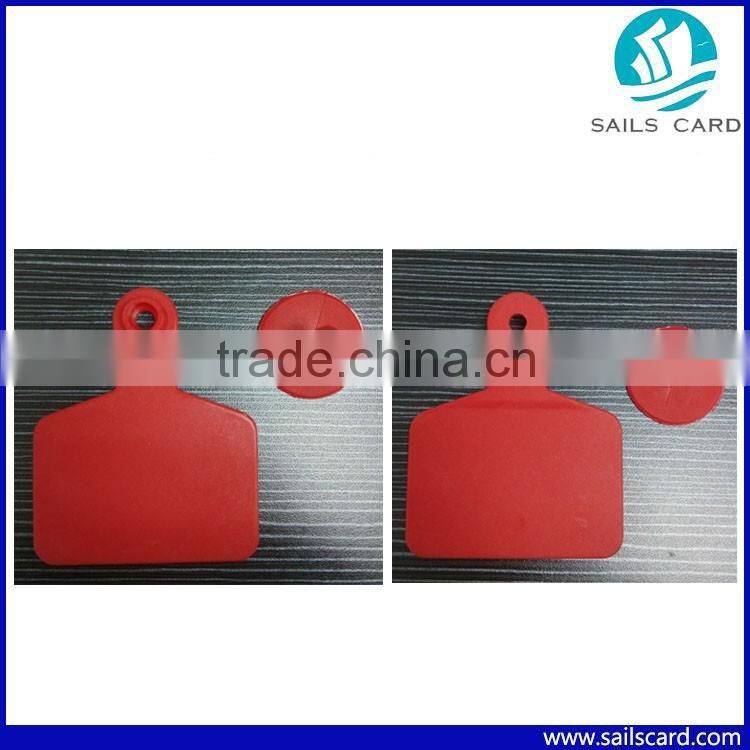 Animal Yellow eartag or Red color ear tag stock on sale