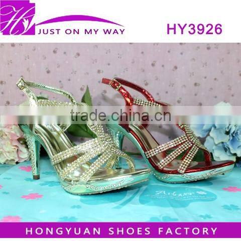 popular ladies evening sandals charming women high heels