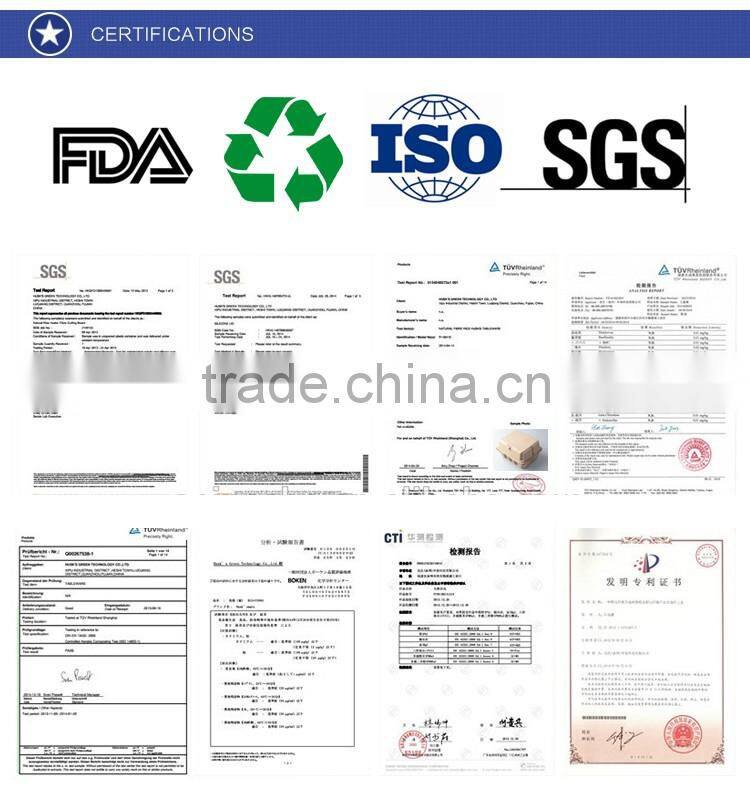 Environmental disposable paper pulp food packaging