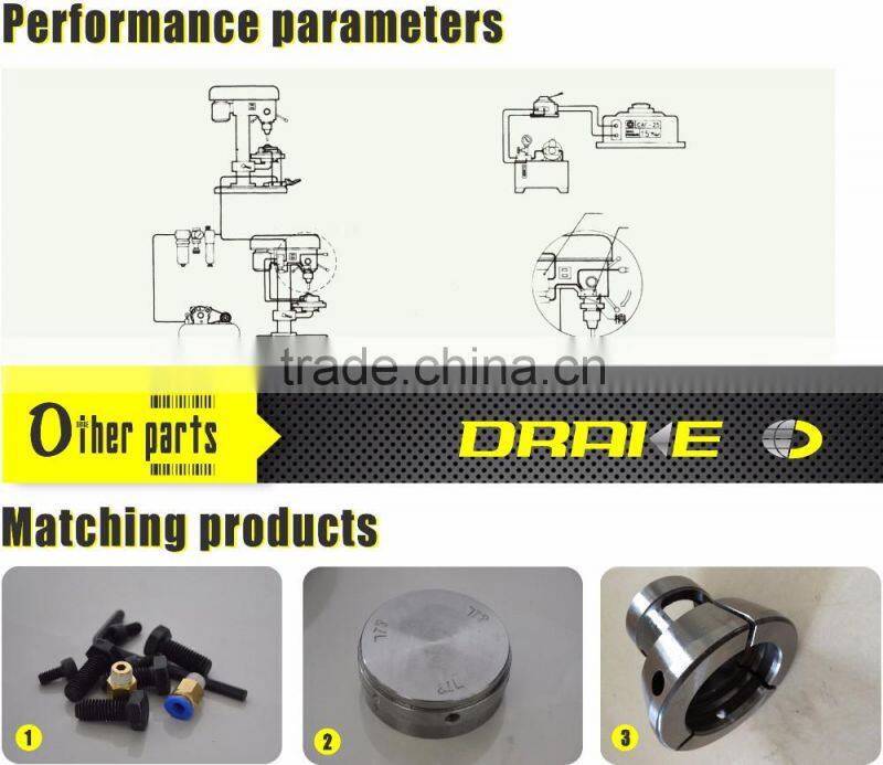 oil powered open-center hydraulic Stationary lathe Collet Chucks