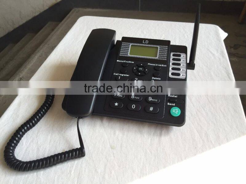 2016 big button telephone GSM Fixed Wireless Phone gsm fixed Cordless Telephone