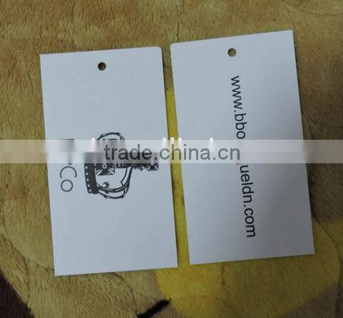 paper clothes hang tags