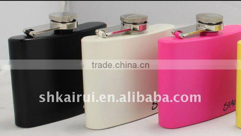 1oz stainless steel hip flask