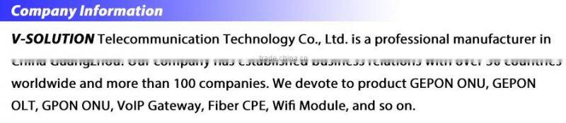 4GE+2FXS EPON ONT Fiber Optical VoIP Home Gateway