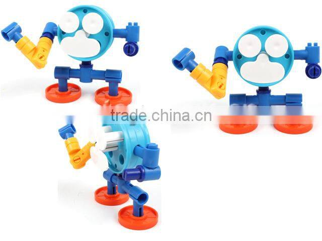 Most popular building block toys funny building robot series toys for education