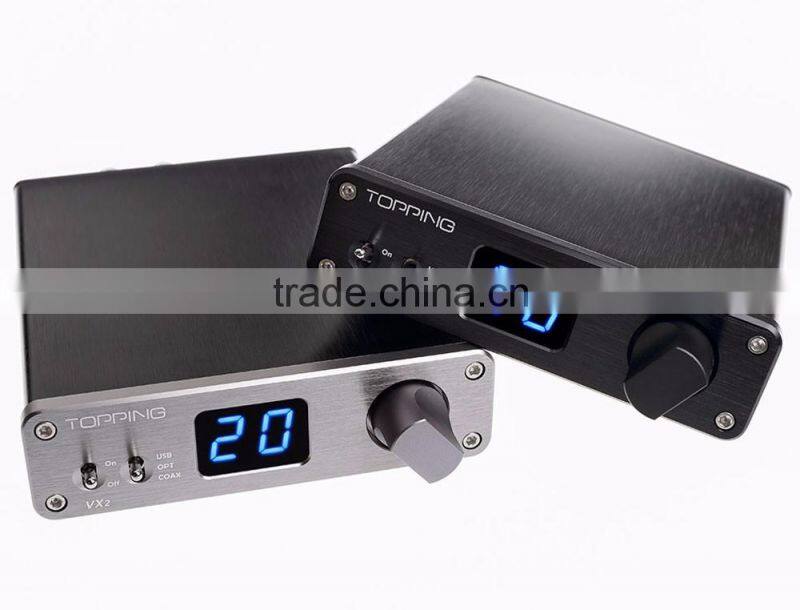 Topping VX2 24bit/192kHz Vertex Full DAC Digital Amplifier Digital Singnal to Speaker