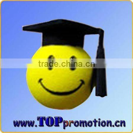cartoon shape design eva antenna reliever ball
