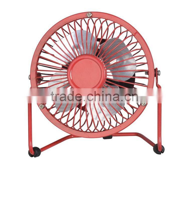 High quality Metal mini usb laptop cooling cooler fan